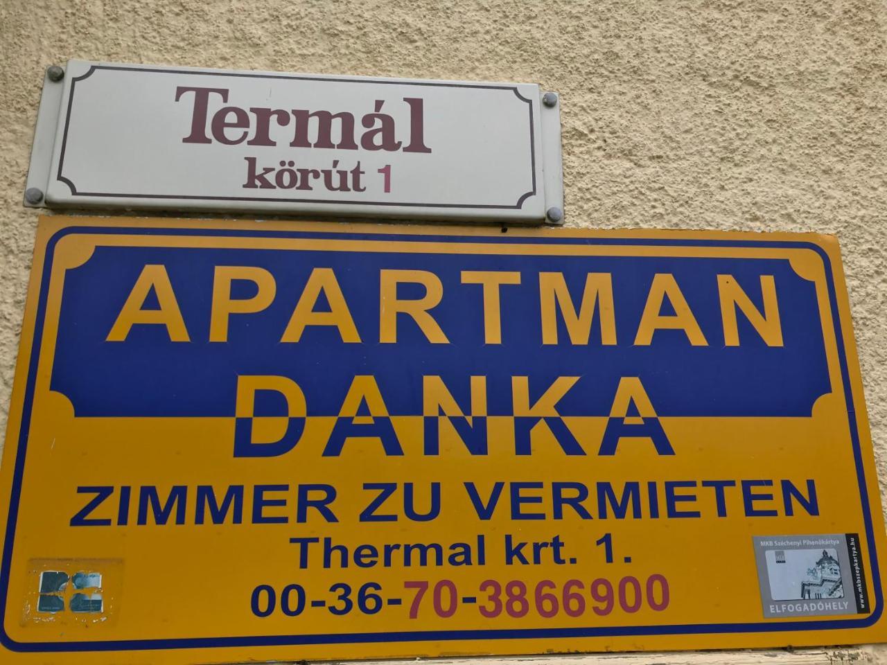 Apartman Danka Bük Esterno foto